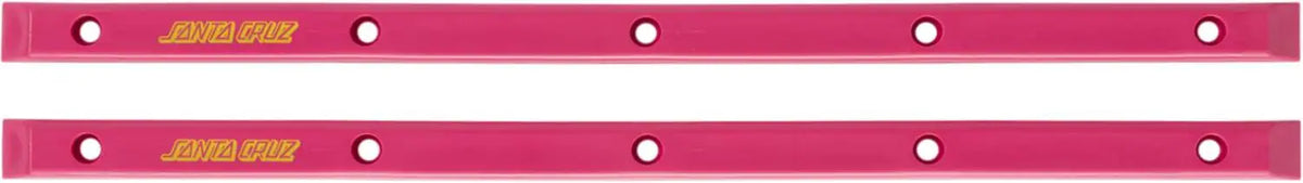 Santa Cruz Slimline Skateboard Deck Rails - Pink