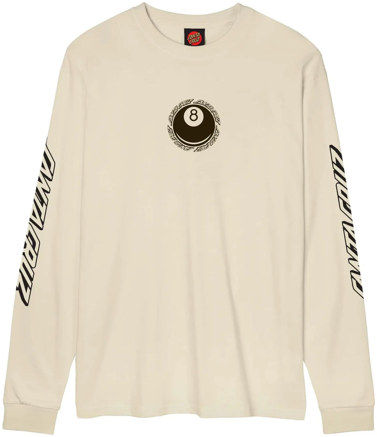 Santa Cruz Winkowski Hachi Ball LS T-Shirt - Wax Paper
