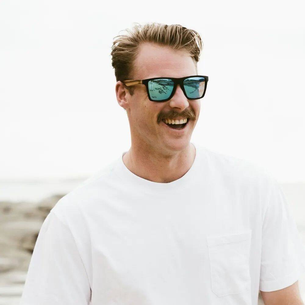 SOEK Forresters Polarized Sunglasses - Black