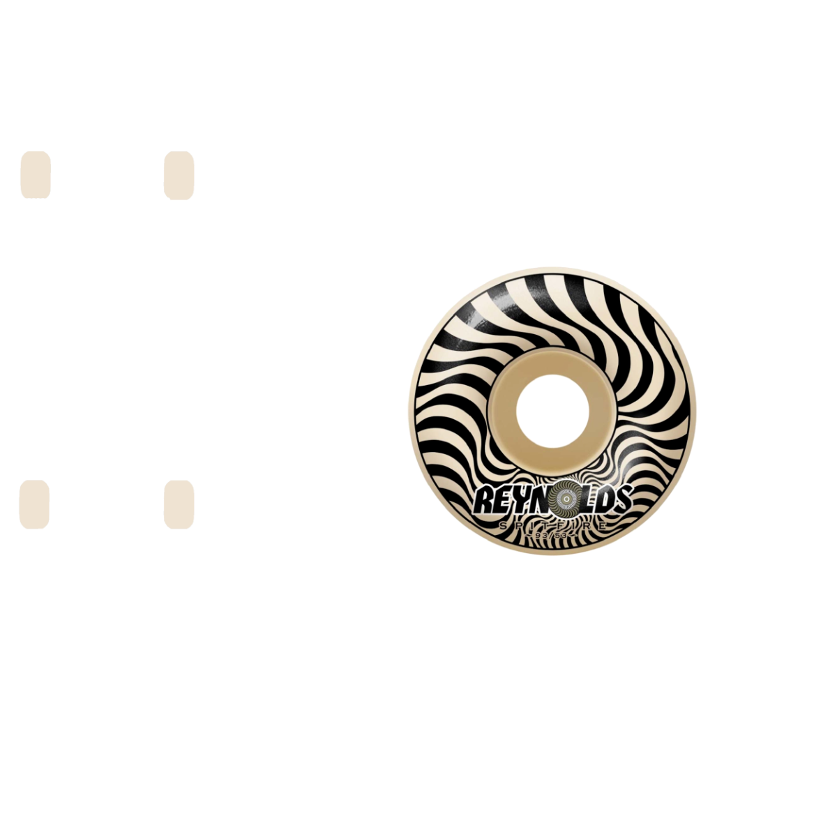 Spitfire Formula Four 93 Reynolds Classics Skateboard Wheels - White 53mm