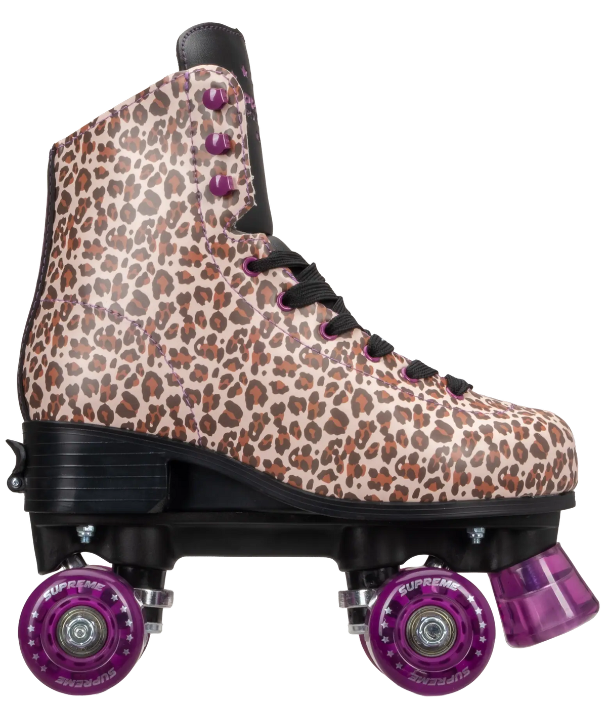 Supreme Del Rey Leopard Adjustable Roller Skates