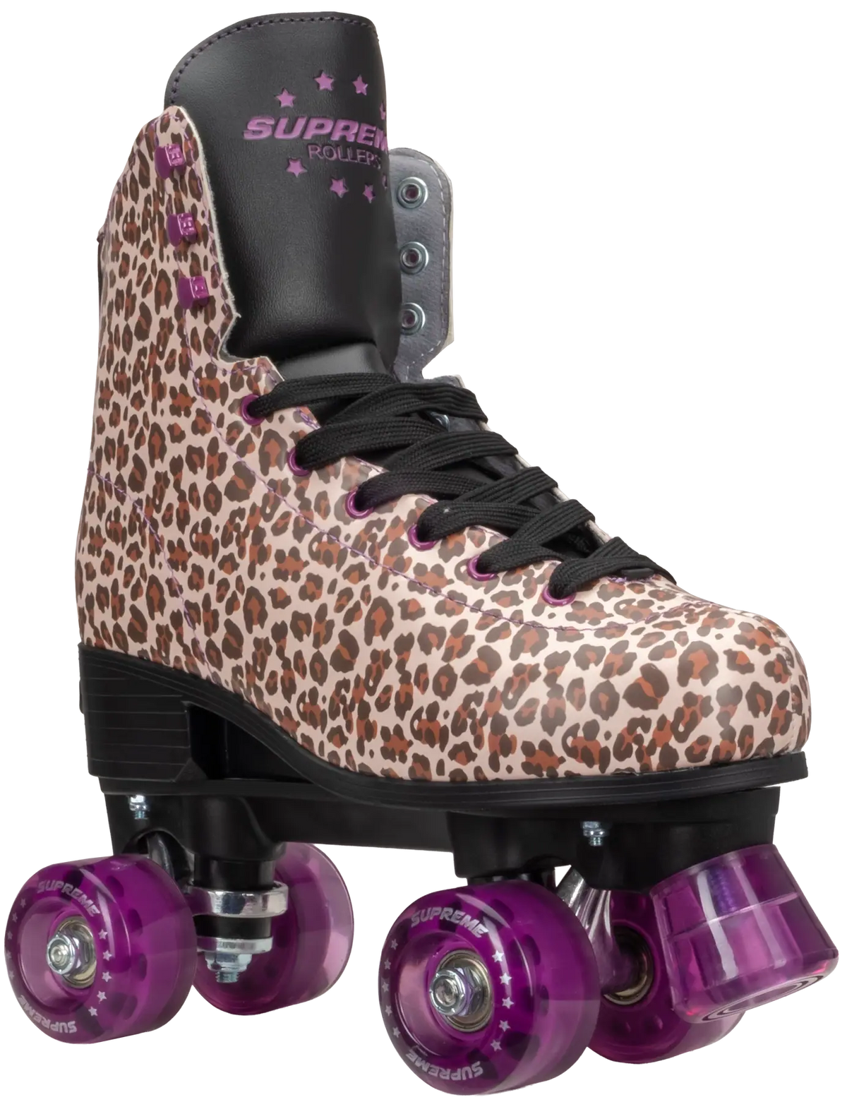 Supreme Del Rey Leopard Adjustable Roller Skates