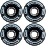 Supreme Rollers Quad Wheels 4-Pack - Black