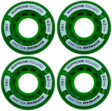 Supreme Rollers Quad Wheels 4-Pack - Green
