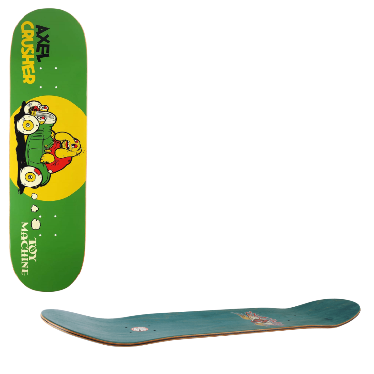 Toy Machine Toons Skateboard Deck - Axel 8.25"