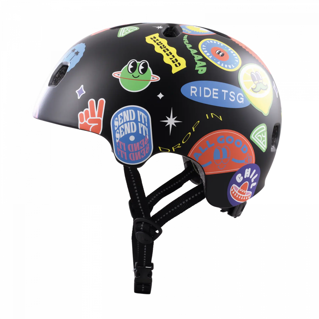 TSG Nipper Maxi Satin Skate Helmet
