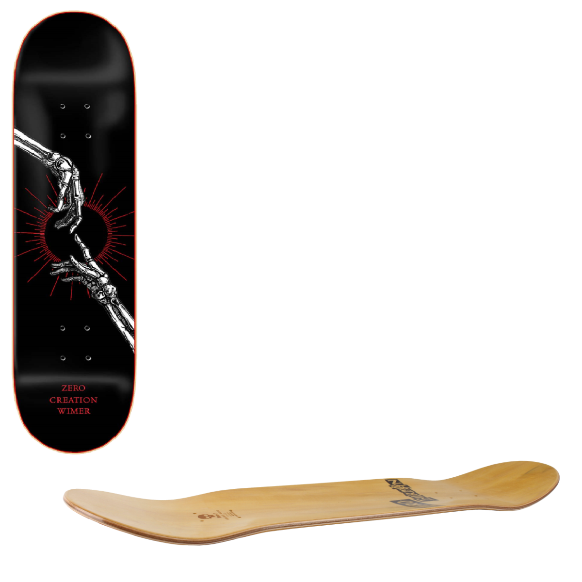 Zero Creation Skateboard Deck - Wimer 8.375"