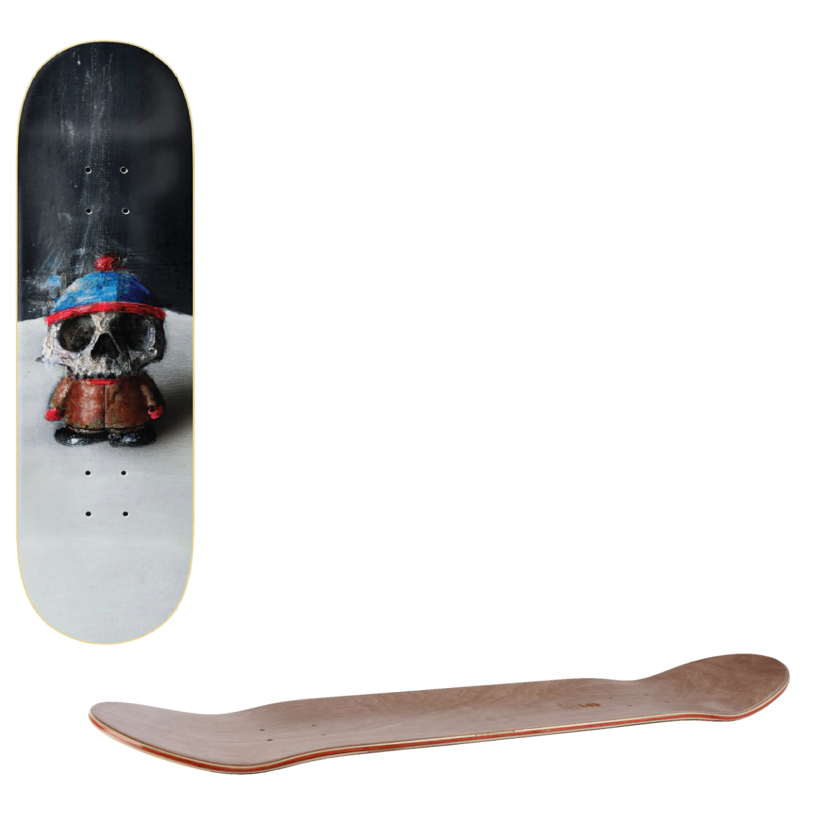 Zero South Park Horror Skateboard Deck - Burleigh 8.5"