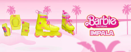 Exploring the Joyful and Colorful Aesthetic of Skating with Impala's Barbie Inline Skates