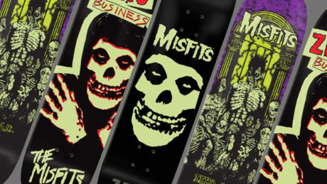 Zero x Misfits Skateboard Decks, Punk Rock Style Meets Skateboarding