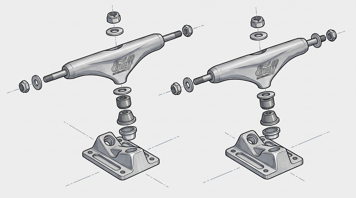 Skateboard Trucks Diagram