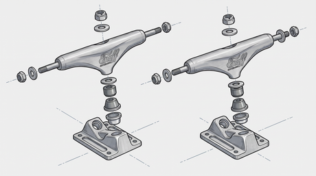 Skateboard Trucks Diagram