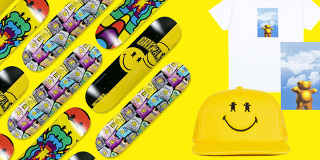 Introducing the Latest Grizzly X Smiley Skateboards, Apparel & More