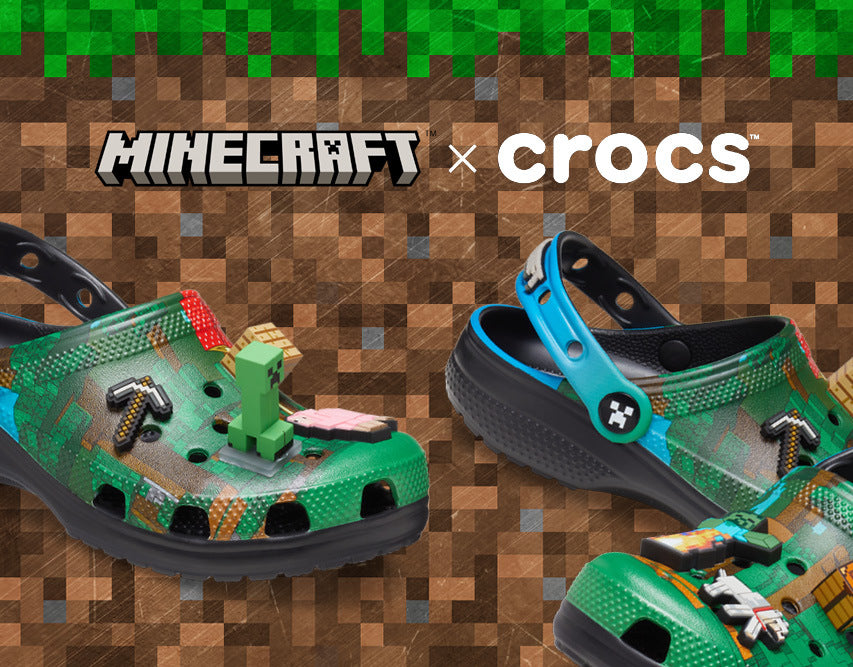 Minecraft and Crocs Collaboration