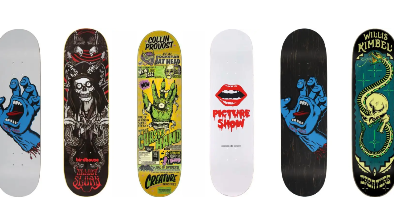 The Most Spine-Chilling Skateboard Decks for Halloween