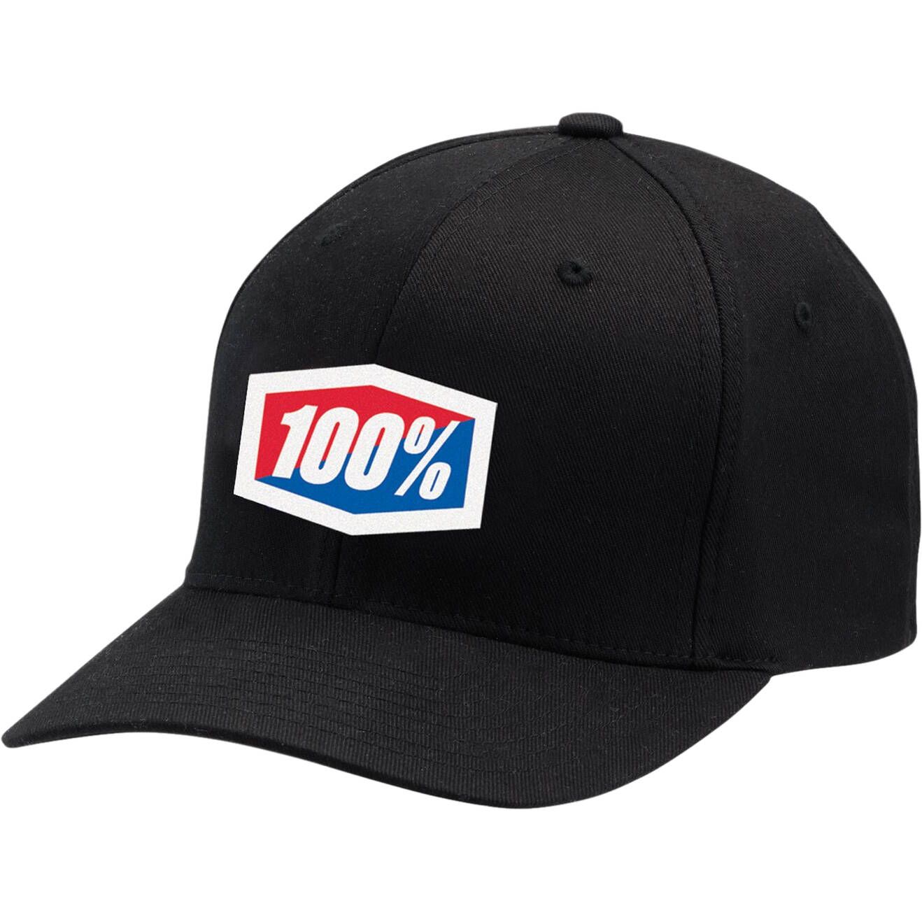 100% Classic X-FIT Flexfit Cap - Black SML/MED