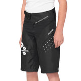 100% R-Core Youth Protective Shorts - Black