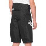 100% R-Core Youth Protective Shorts - Black