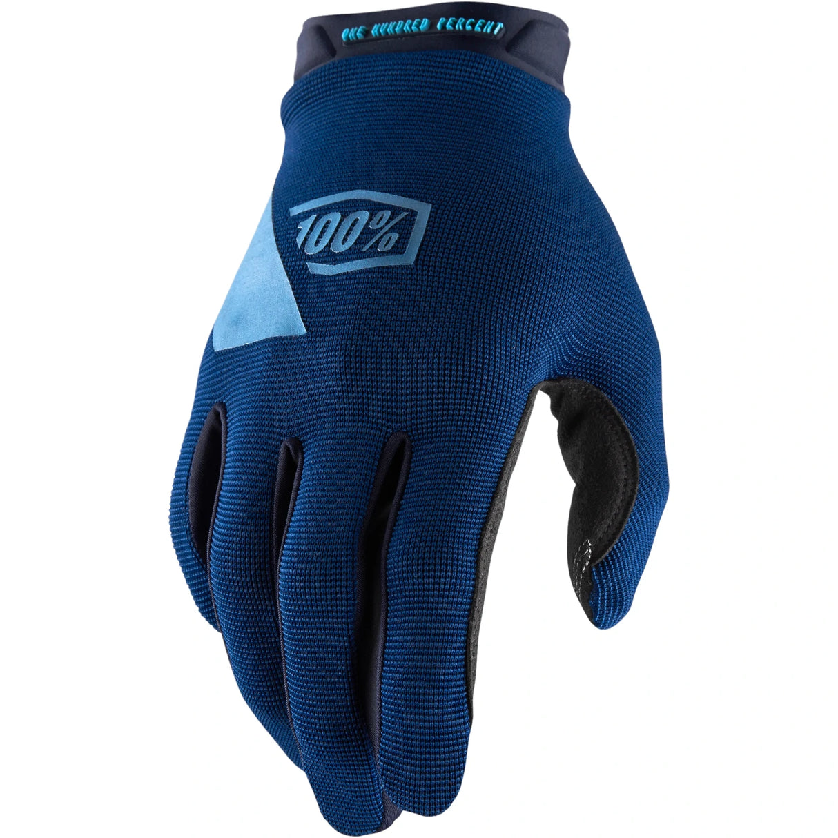 100% Ridecamp Protective Gloves - Navy LRG