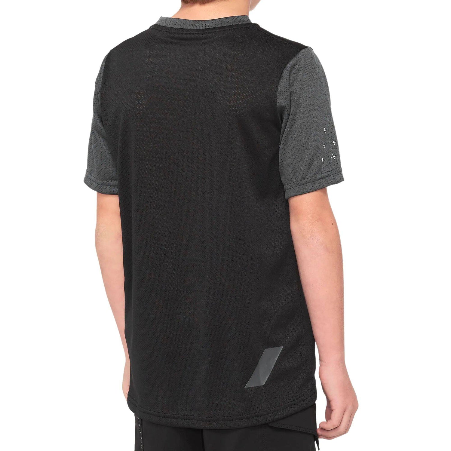 100% Ridecamp Youth Jersey - Black/Charcoal