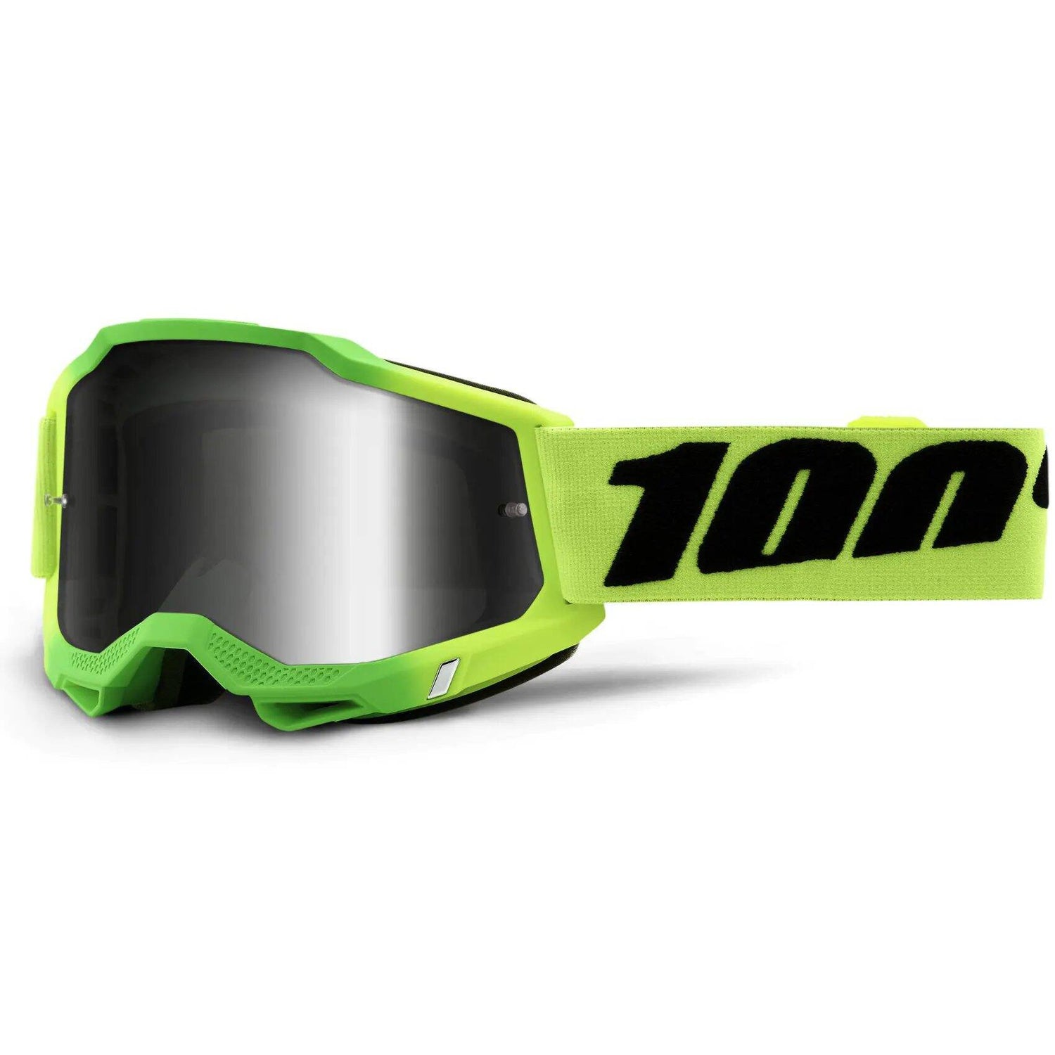 100% Accuri 2 MTB/MX Goggles - Travis (Mirror Silver Lens)