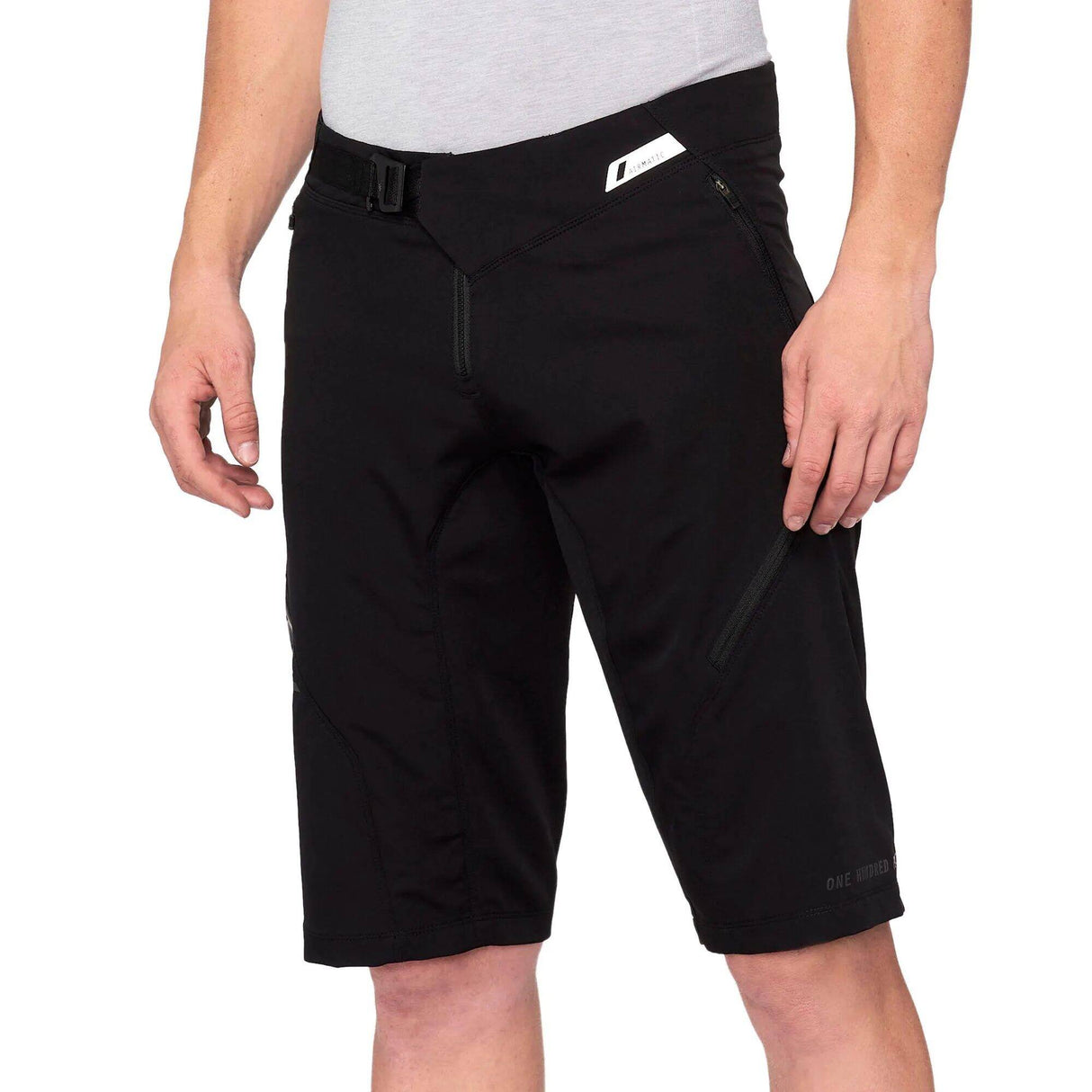 100% Airmatic Shorts - Black Waist 28''