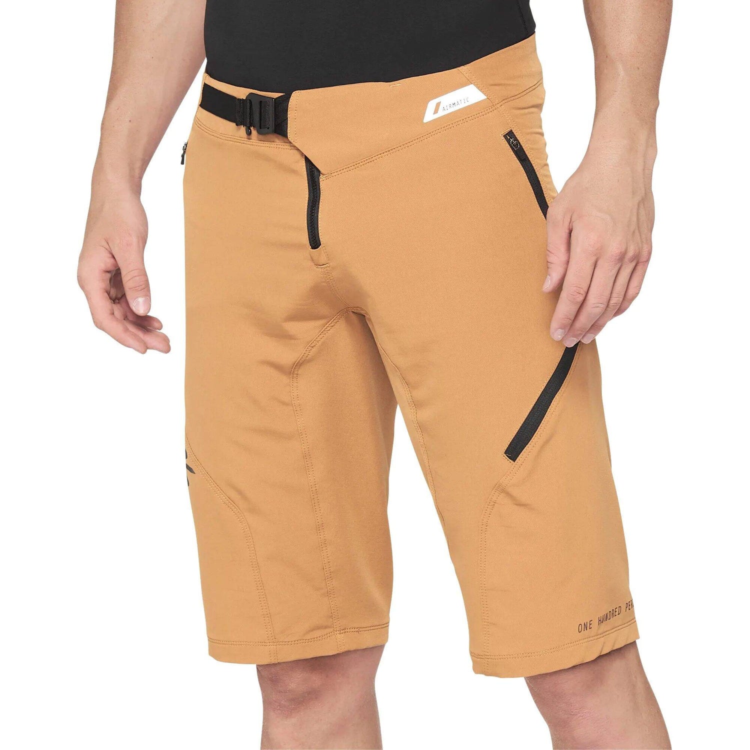 100% Airmatic Shorts - Caramel Waist 36''
