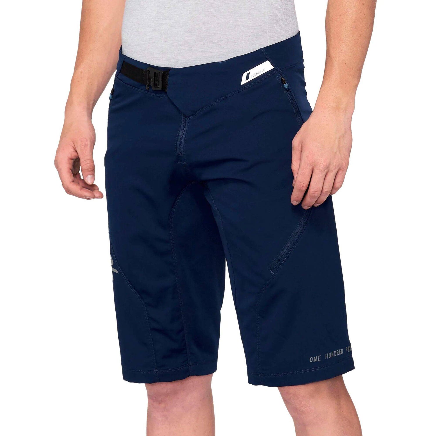 100% Airmatic Shorts - Navy Waist 28''