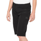100% Airmatic Womens Shorts - Black