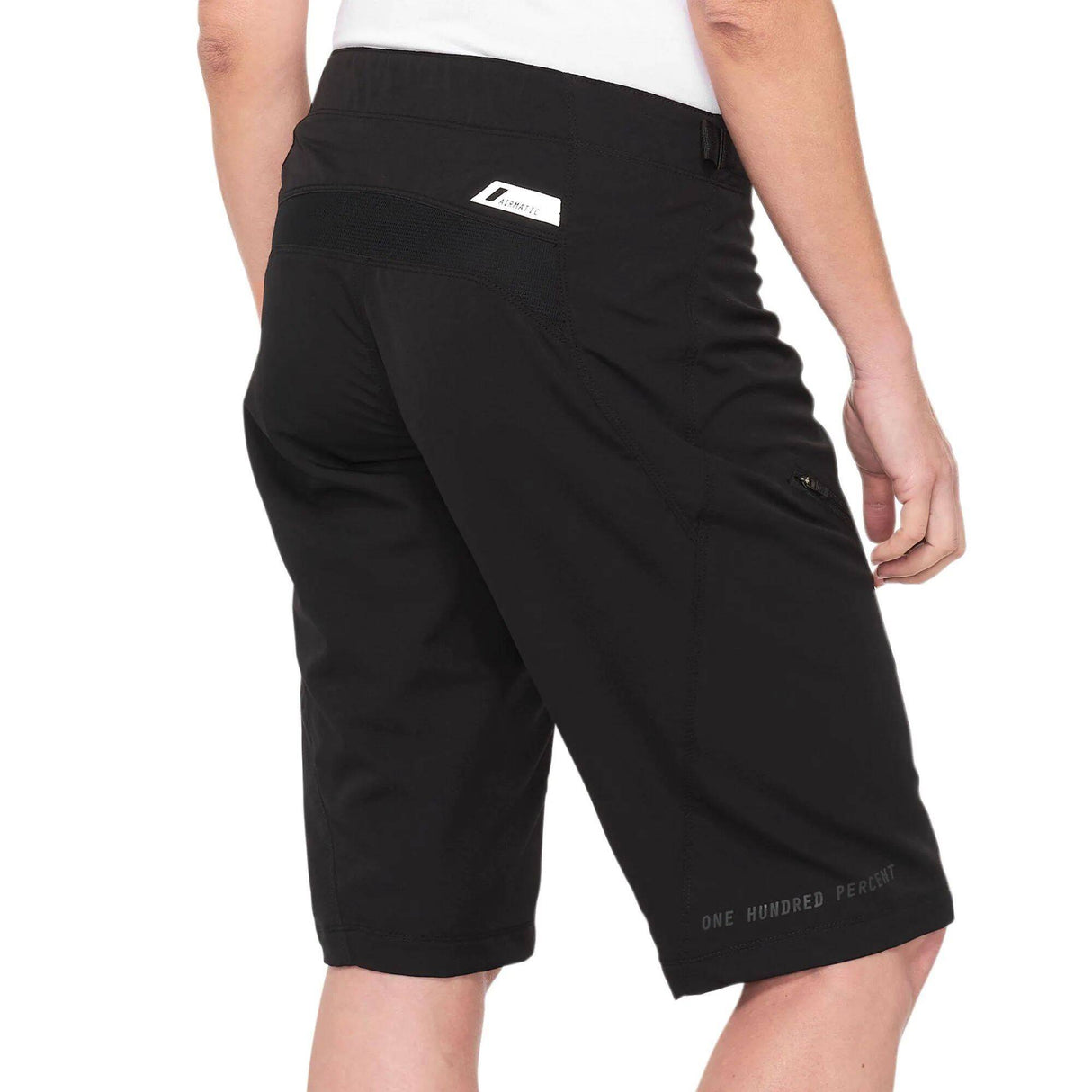 100% Airmatic Womens Shorts - Black
