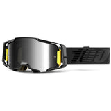 100% Armega MTB/MX Goggles - Nightfall (Mirror Silver Lens)