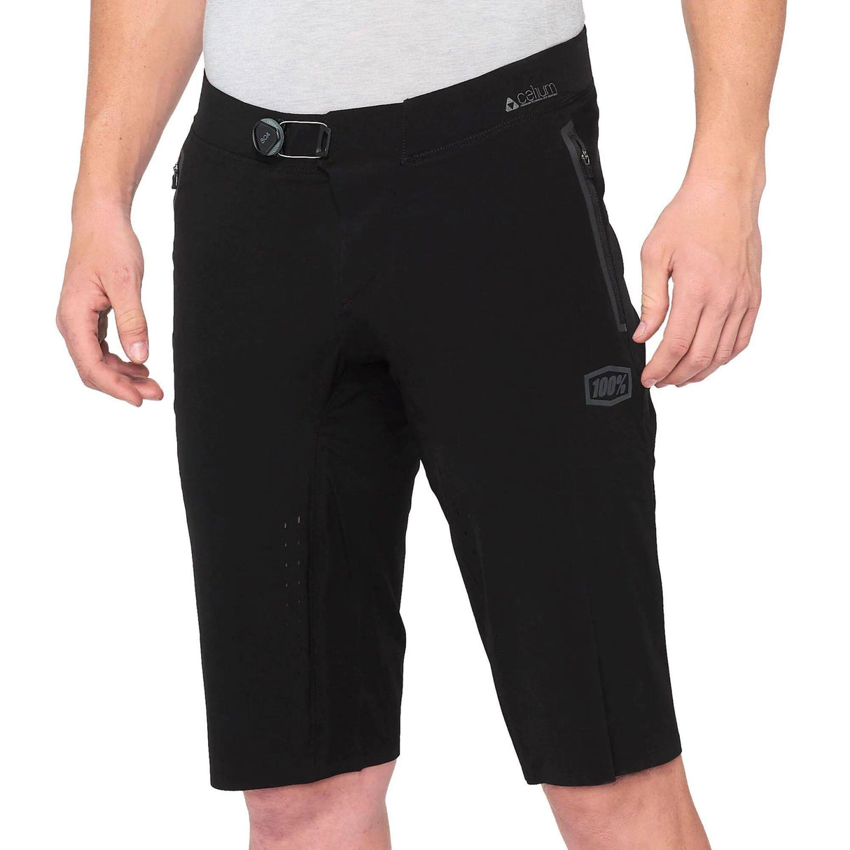 100% Celium Shorts - Black