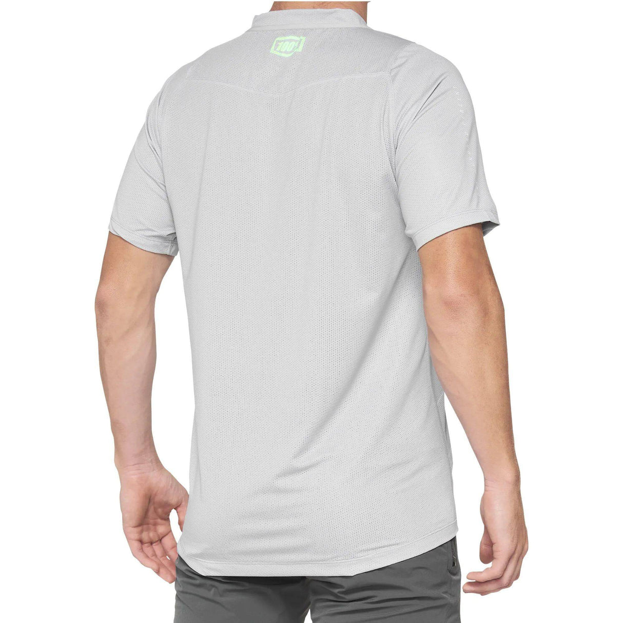 100% Celium Jersey - Vapour/Lime