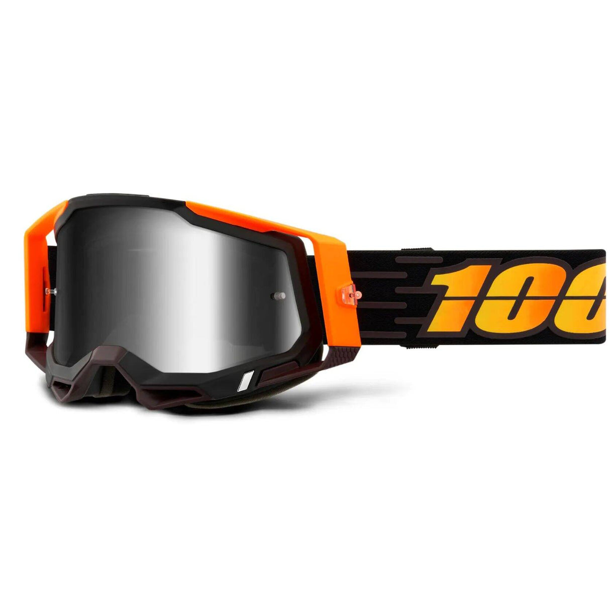 100% Racecraft 2 MTB/MX Goggles - Costume 2 (Mirror Silver Lens)