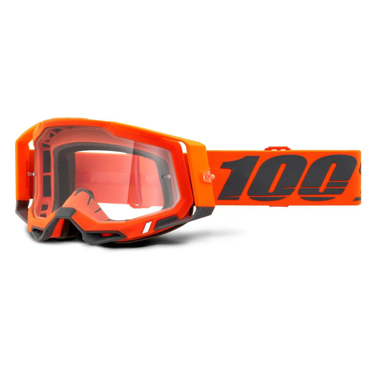 100% Racecraft 2 MTB/MX Goggles - Kerv (Clear Lens)