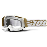 100% Racecraft 2 MTB/MX Goggles - Mayfair (Clear Lens)