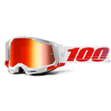 100% Racecraft 2 MTB/MX Goggles - St-Kith (Mirror Red Lens)