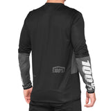 100% R-Core X Long Sleeve Jersey - Charcoal/Black