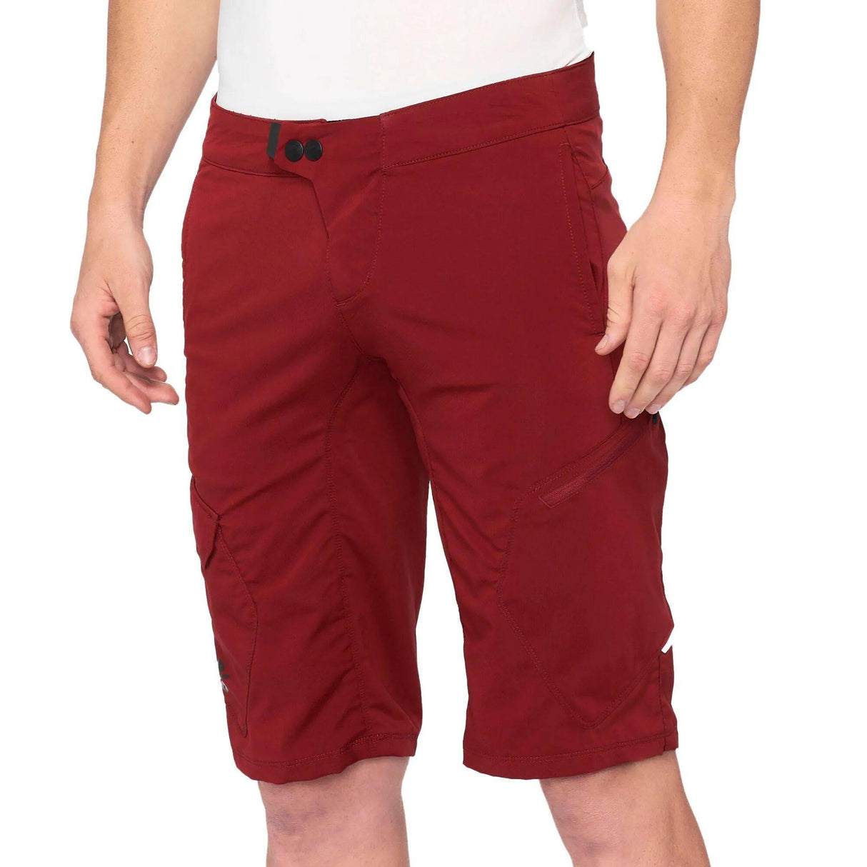 100% Ridecamp Shorts - Brick