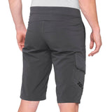 100% Ridecamp Shorts - Charcoal