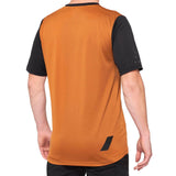 100% Ridecamp Jersey - Terracotta/Black