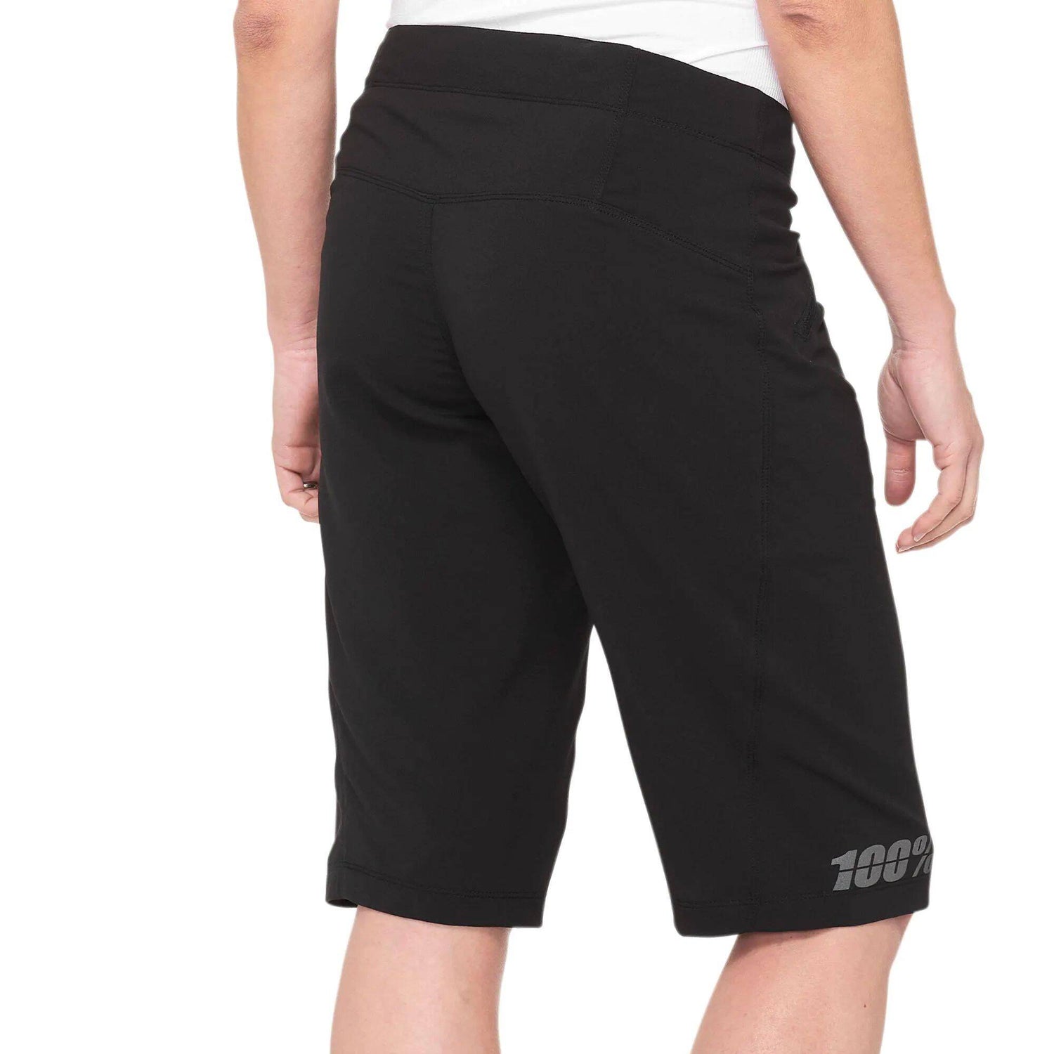 100% Ridecamp Womens Shorts - Black