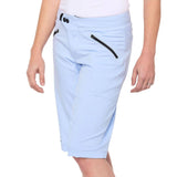 100% Ridecamp Womens Shorts - Powder Blue