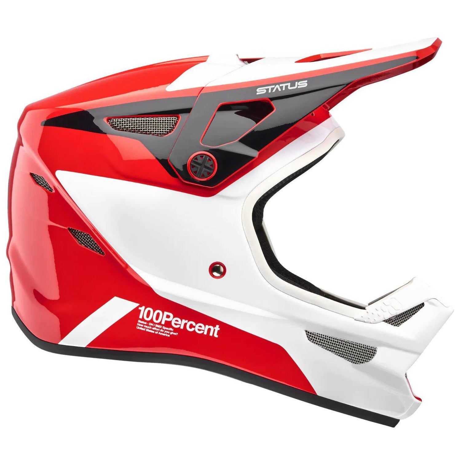 100% Status Youth Full Face Downhill/BMX Helmet - Hellfire