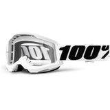 100% Strata 2 MTB/MX Goggles - Everest (Clear Lens)