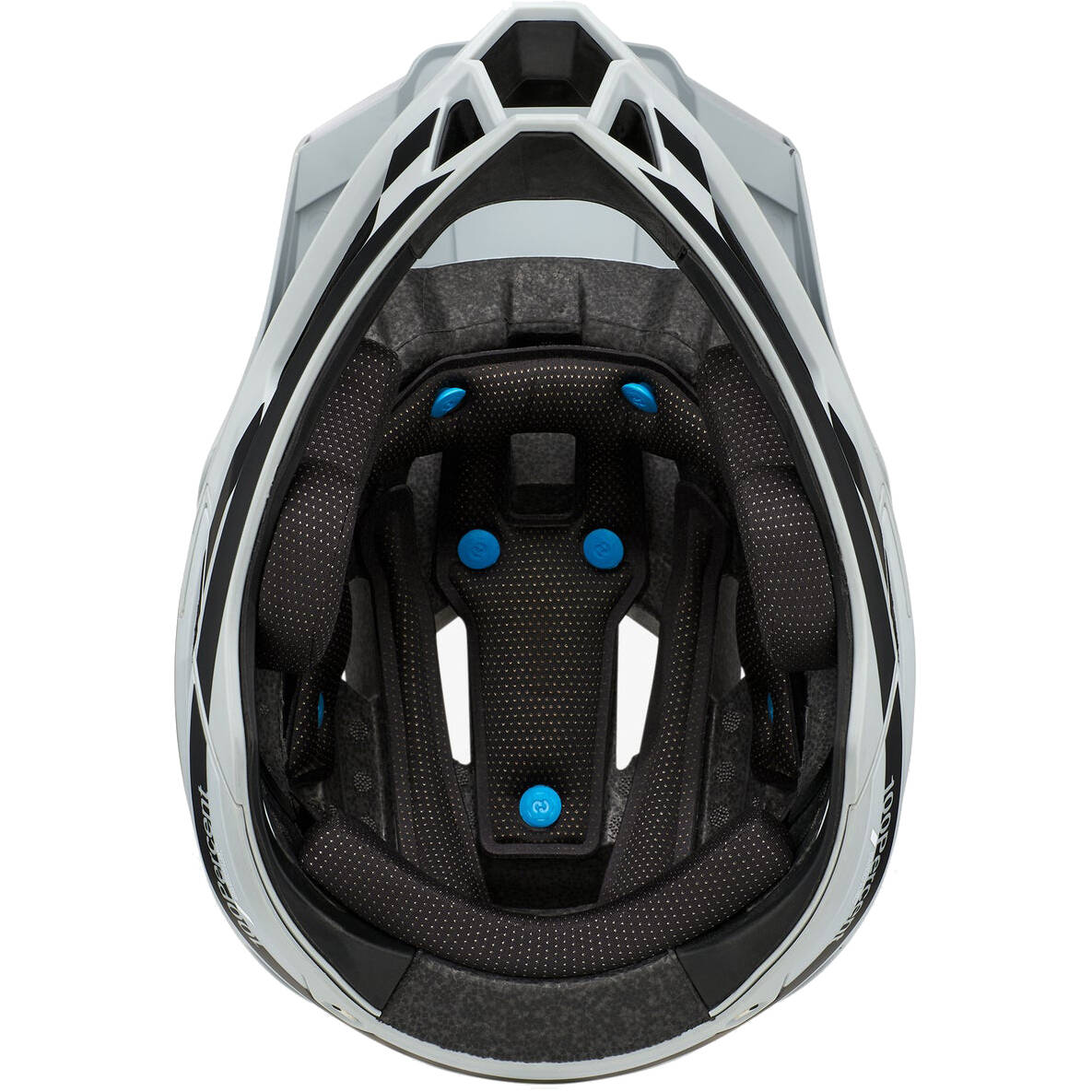 100% Trajecta w/Fidlock Full Face Downhill/BMX Helmet - Maton