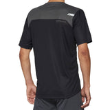 100% AIRMATIC Short Sleeve Jersey - Black/Charcoal