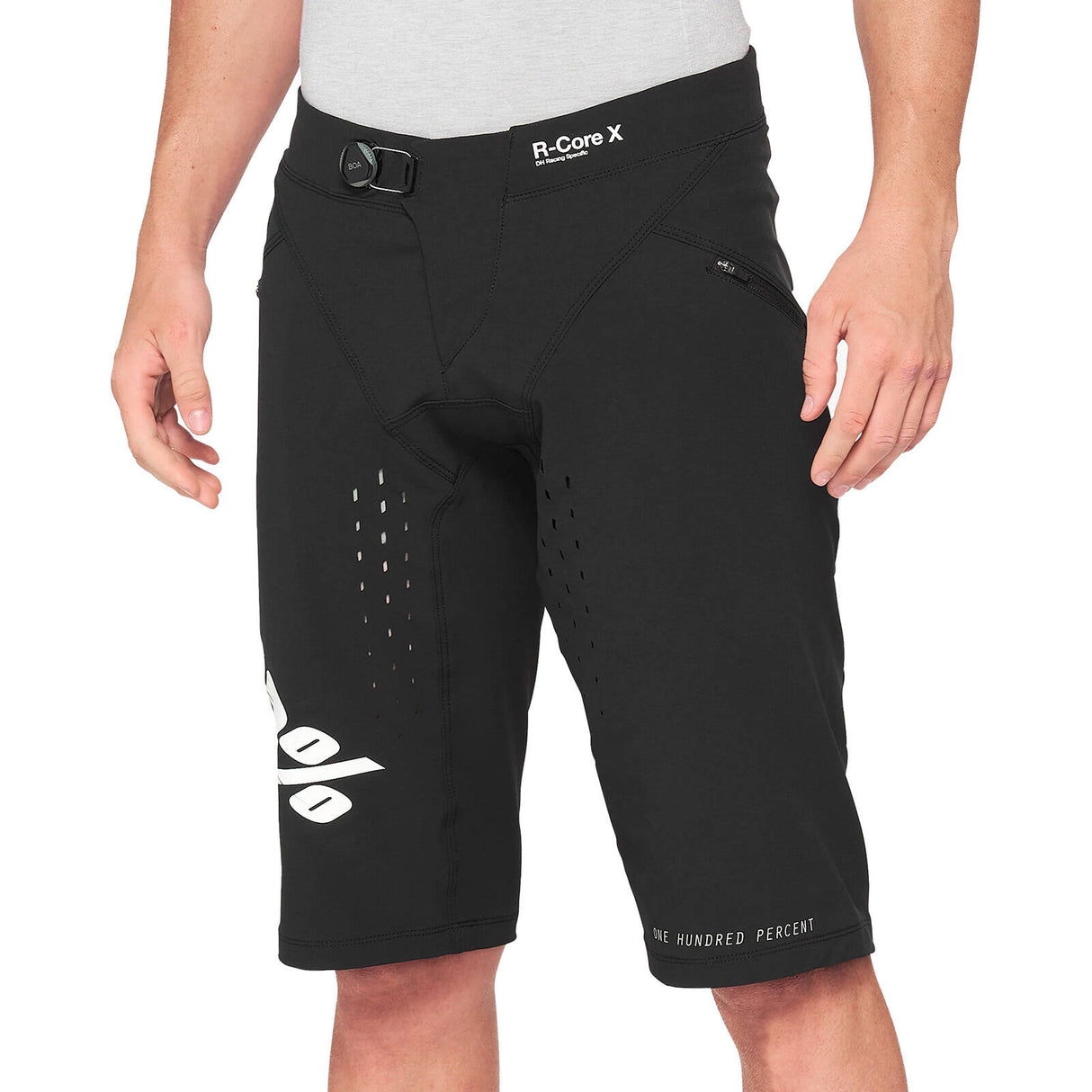 100% R-CORE-X Shorts - Black