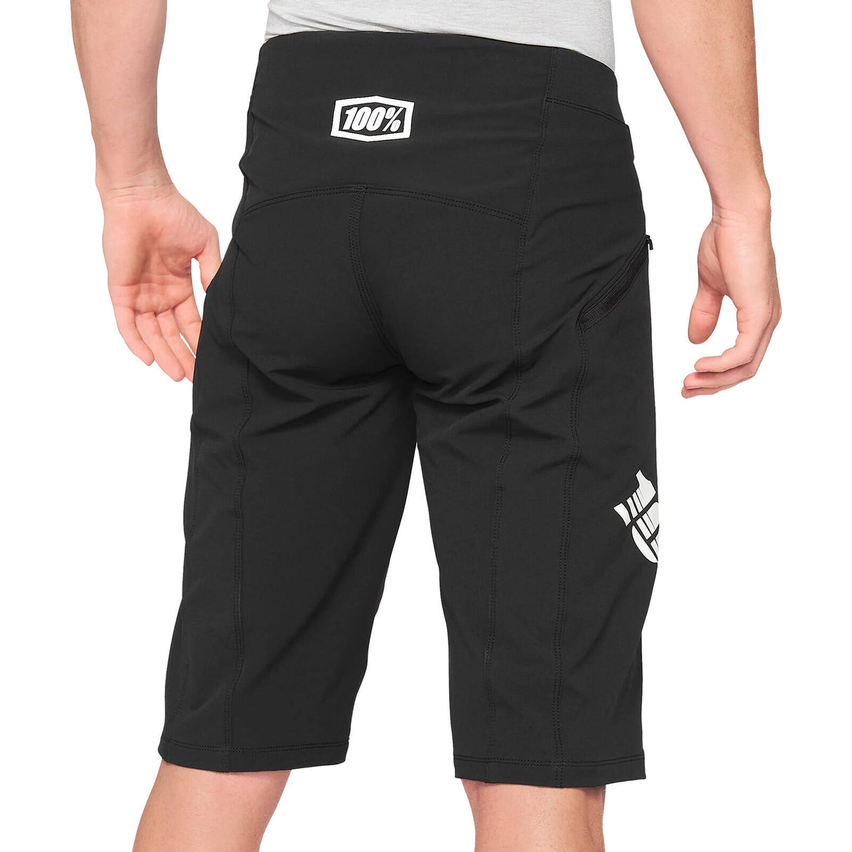 100% R-CORE-X Shorts - Black