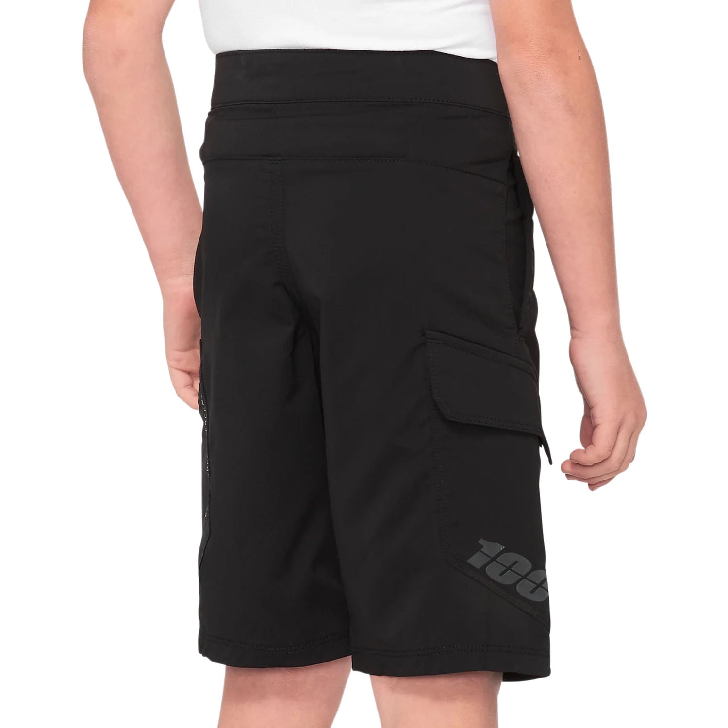 100% RIDECAMP Youth Shorts - Black